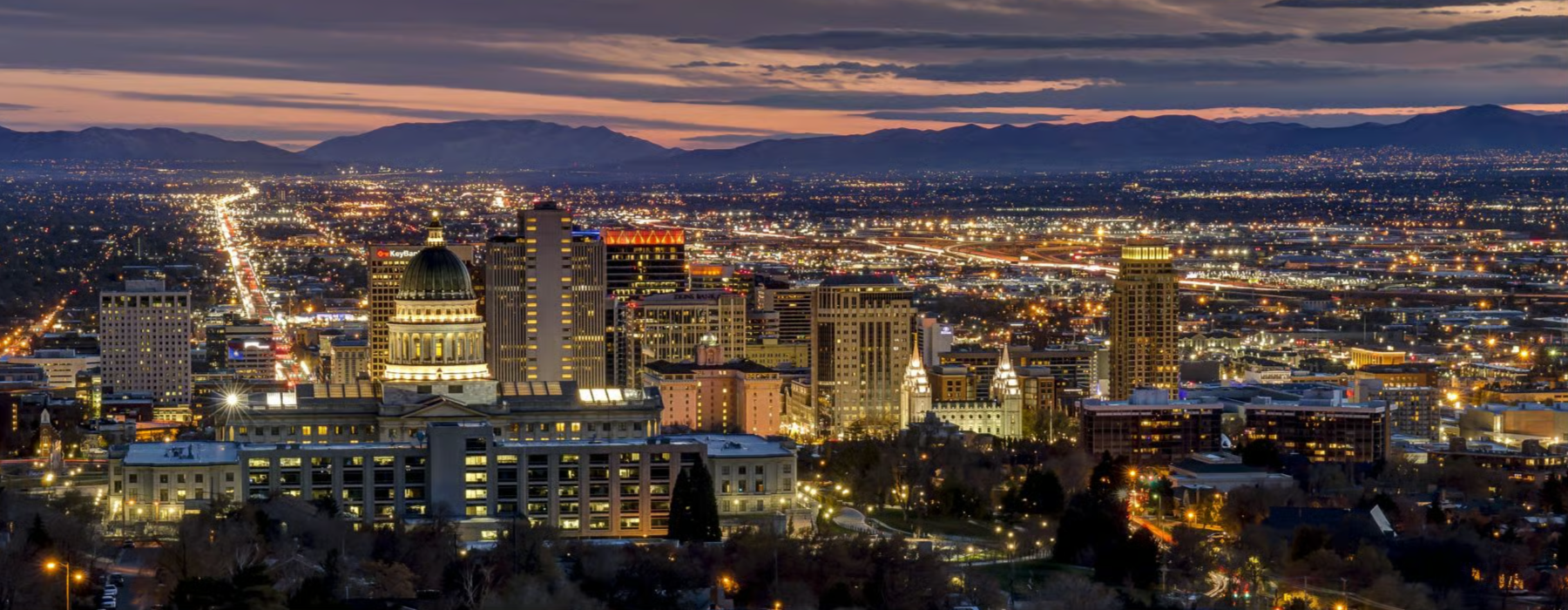 Salt Lake City Skyline